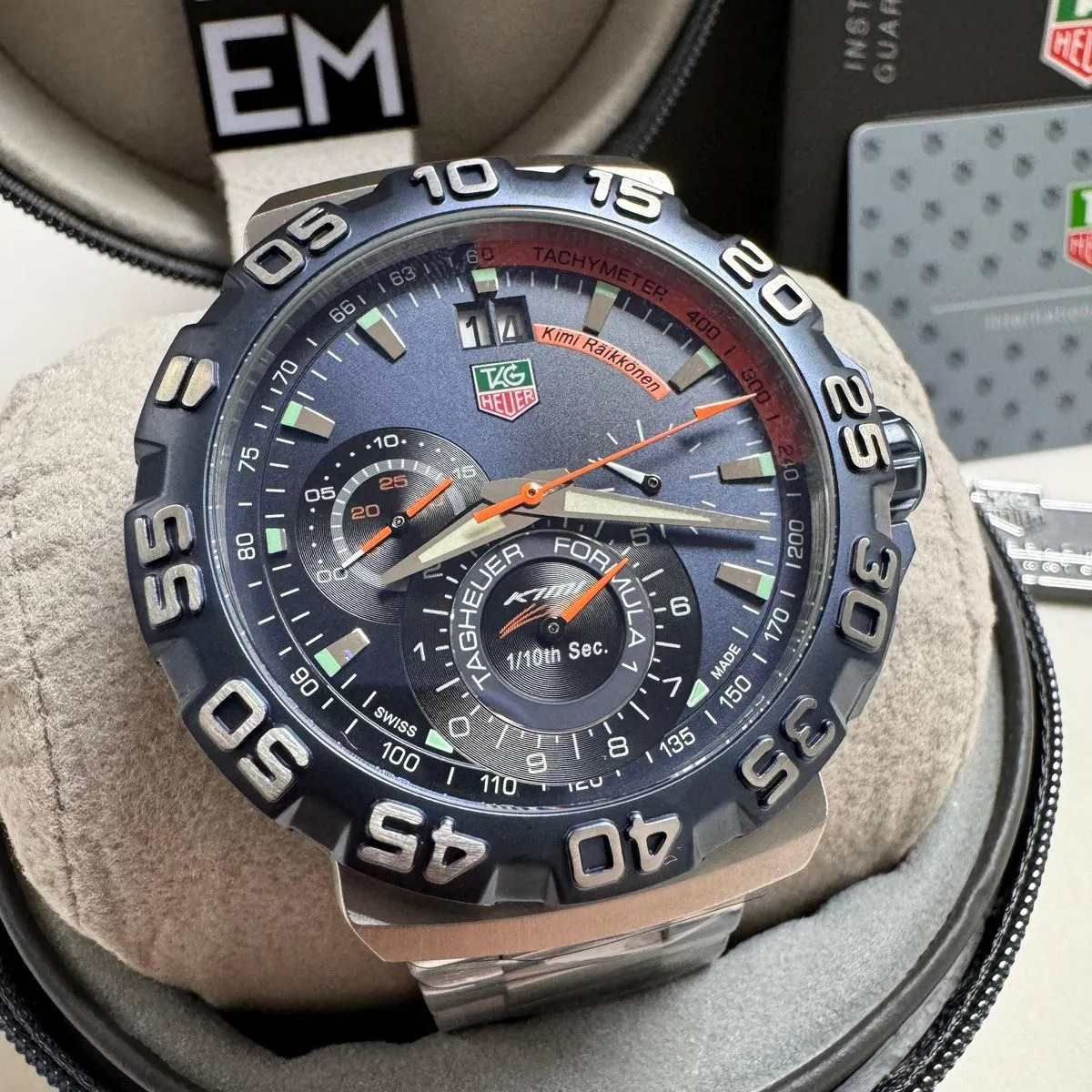 TH Formula 1 Chronograph Black – Kimi Raikkonen Edition