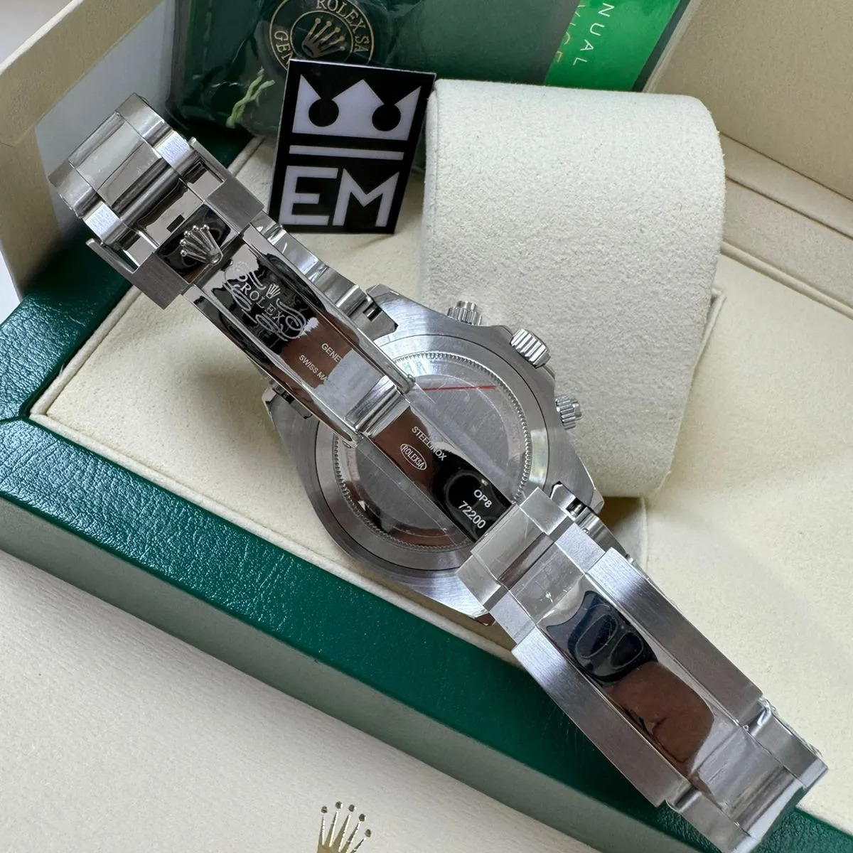 RX Daytona 126509 – Platin-Edition – Blue Dial