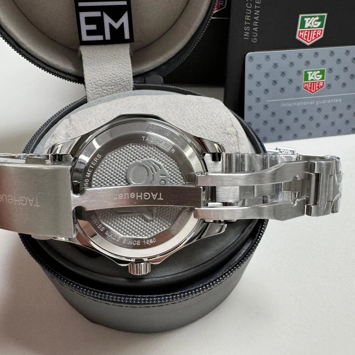 TH Aquaracer Green Chronometer 300M Rubber Strap
