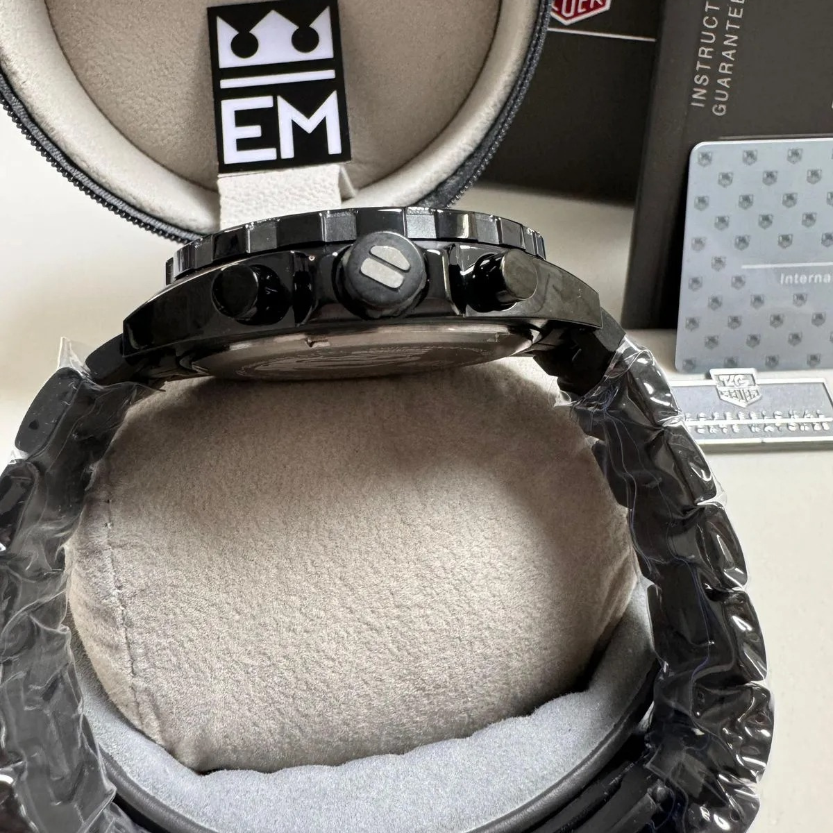 TH Formula 1 Senna Chronograph Black Gray