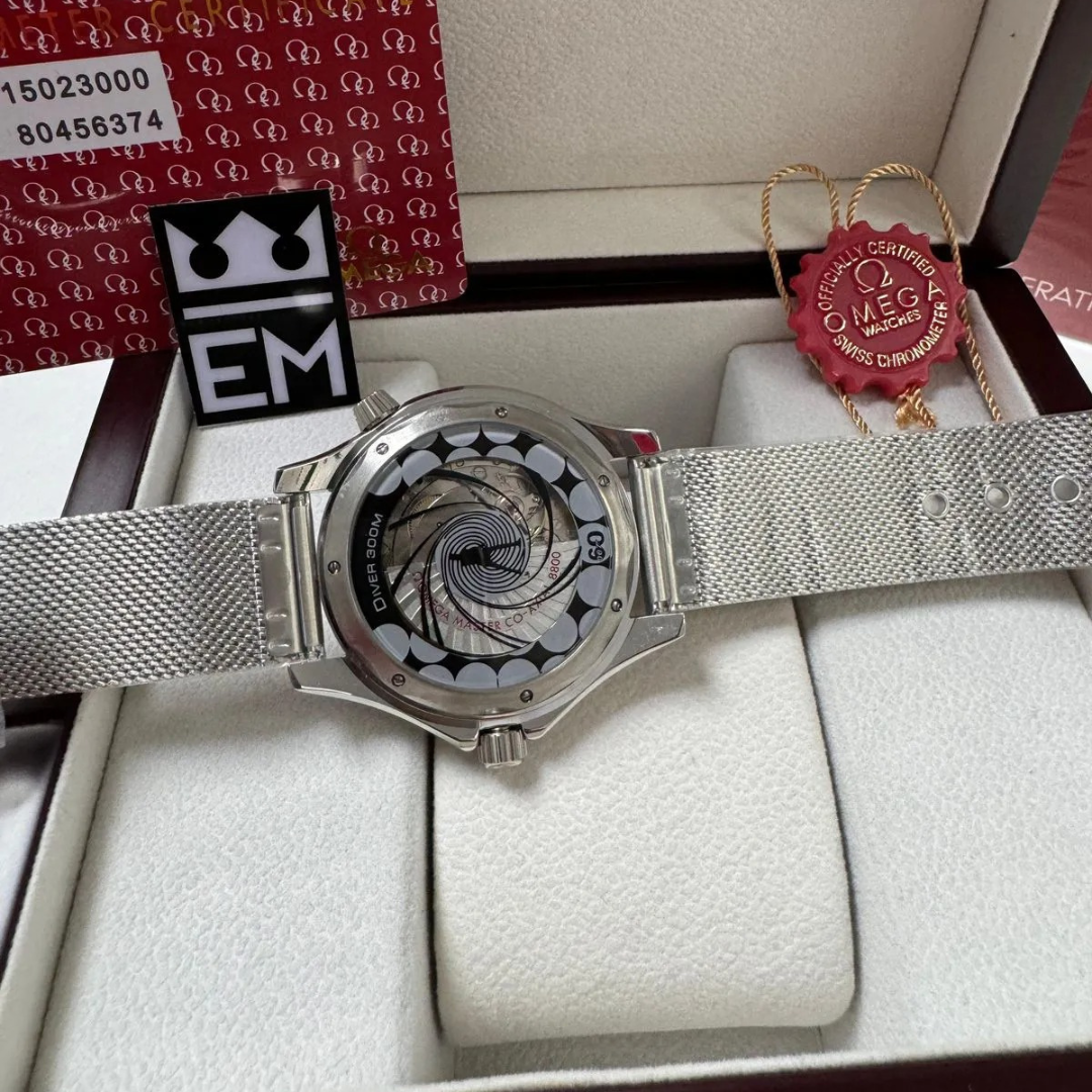 Seamaster “Diver 300M” Green/Mesh Bracelet
