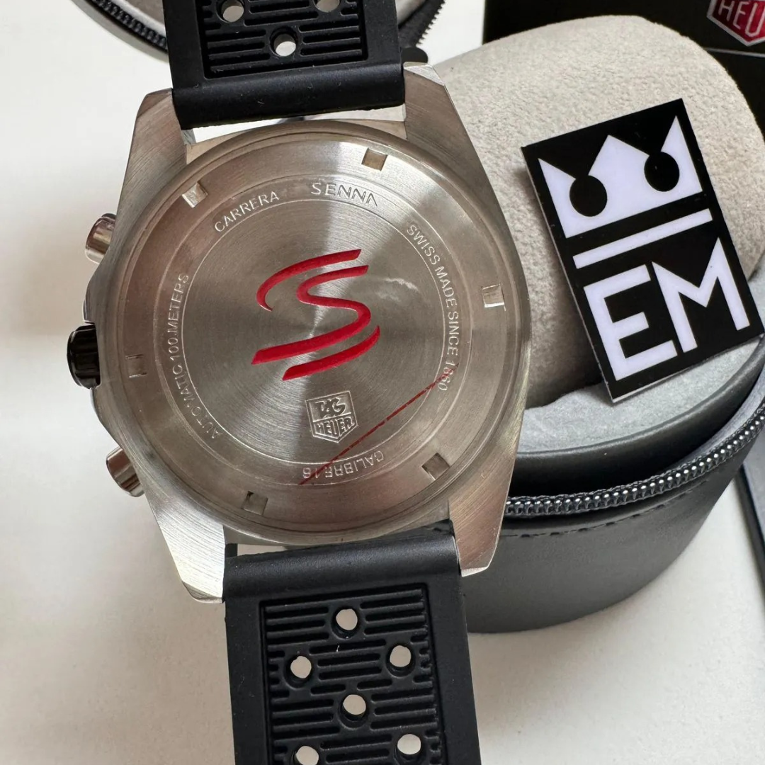 TH Formula 1 Senna Edition – Black/Red | Sport Strap