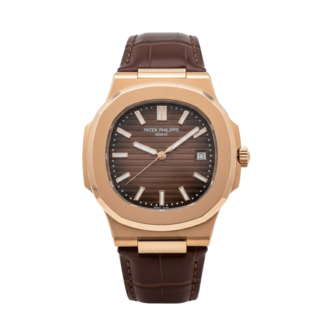 PP Nautilus Rose Gold Brown Automatic