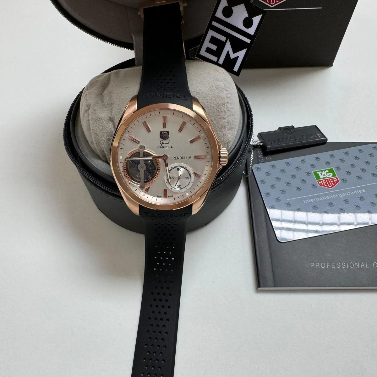 TH Carrera Pendulum Rose Gold Automatic