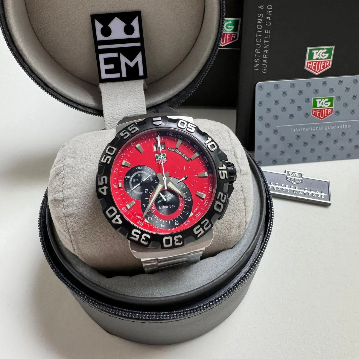 TH Formula 1 Chronograph Red – Kimi Raikkonen Edition