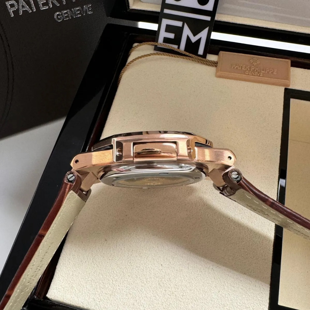 PP  Nautilus Rose Gold Brown Automatic