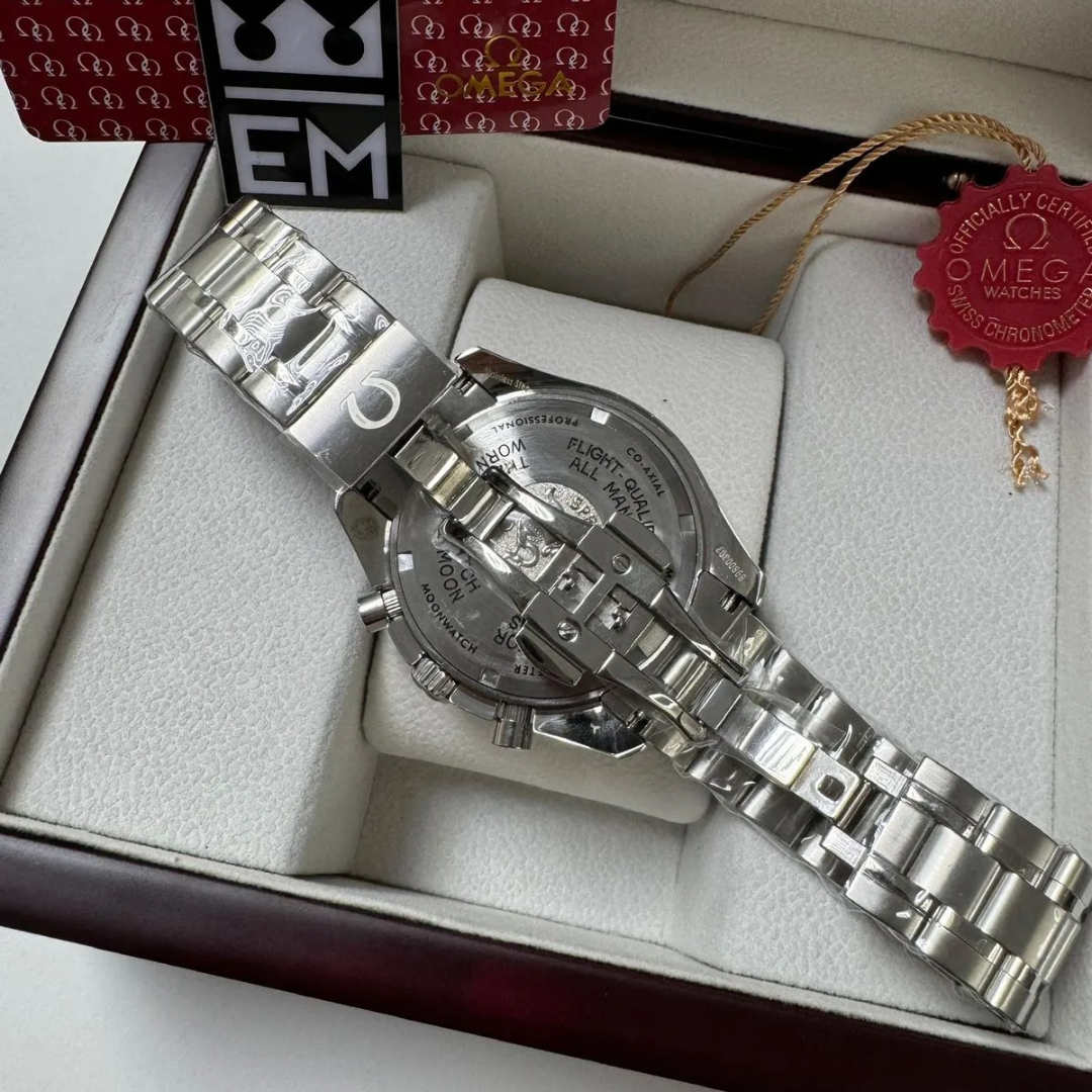 Speedmaster “Co-Axial Master Chronometer” – Black Dial | Stainless Steel Bracelet
