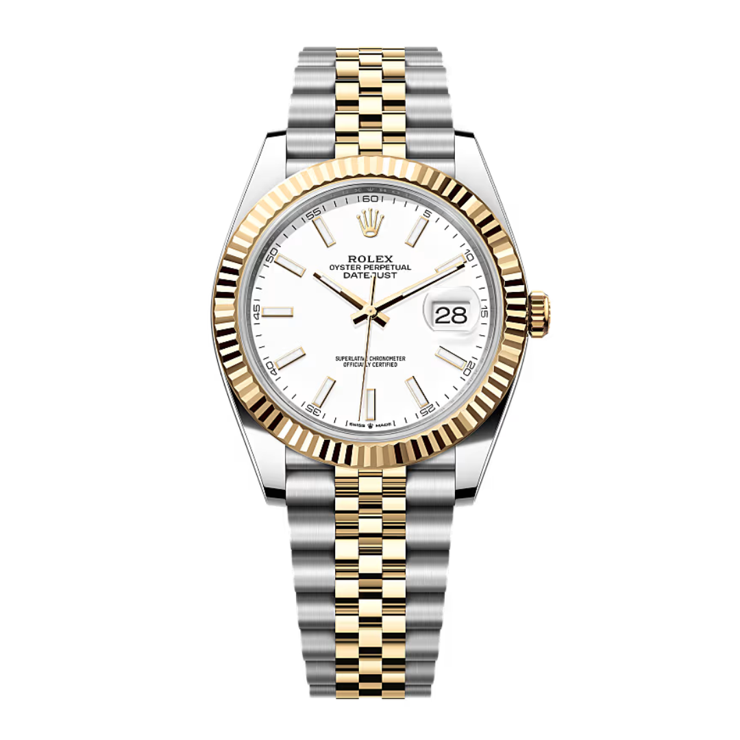 RX Datejust 41 – White Dial